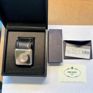 Retro Prada Saffiano Plex Watch - Cube Watch